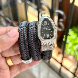 😍50% Free😍Discount Ladies Brand Watch Model Bvlgari