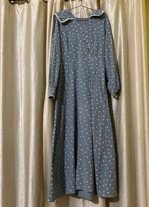 Cute Heart Print Maxi Dress