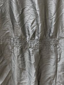 H&amp;M. Metallic Dress With Tie Up At Back