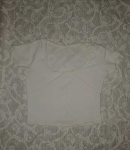 White Short Sleeve Top