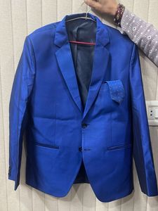 Royal Blue Men's Suit (3 piece)