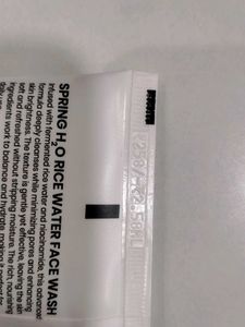 Spring H2O Rice Water Face Wash