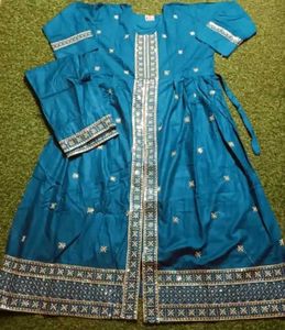 Front Silt Kurta Set