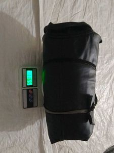 Zara Black Faux Leather Biker Jacket