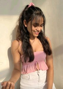 Pink Crop Top