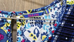 Patchwork Print Dress