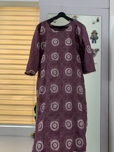 Dusky Lavender Salwar Set Size 40