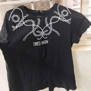 Black Graphic Tee