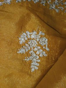 emrodary Saree yellow 💛