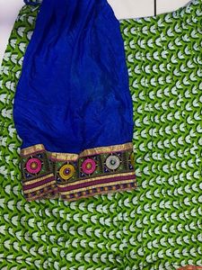 Green Lehenga Choli with Dupatta