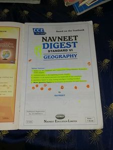 Navneet Digest Standard VI - Geography