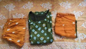 Bhandini Stiched Dress.