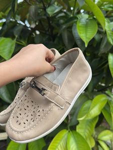 New Step Beige Loafers