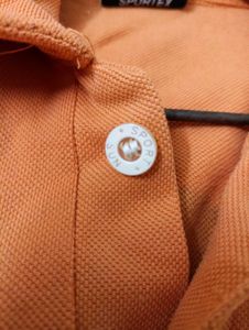 Boys Orange Polo T-Shirt