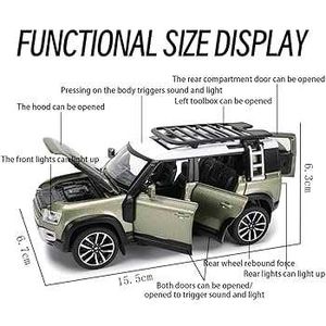 Land Rover Defender 1:32 Scale Model Diecast Car