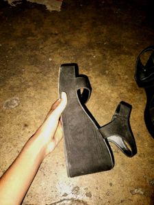 High Heel ..Black Nevar Wear