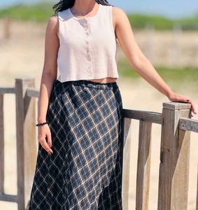 Women Skirt+Top Combo