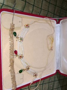 Raajpoti Nacklace And Girl&#39; Stylish Wedding Chain