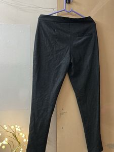 Dark grey Cigarette Trousers