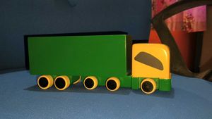 Wooden Toy Truck