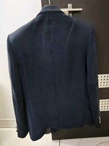 Corduroy Black Blazer