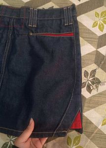 Levi&#39;s Denim Mini-skirt
