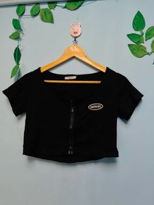 Crop Black Top🖤