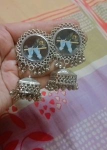 Brand New Oxidised Earrings