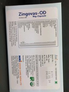 Zingovas-OD Veg Capsules