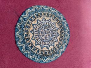 Handmade Jute Mat Made With Natural Rop