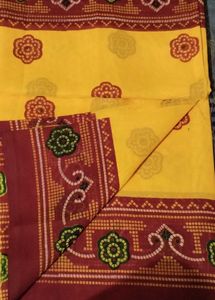 Vintage Bandhani Saree