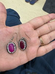Pink Earrings