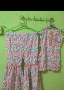 Set of 3 Unique Print Scarves Only Saree+ Freebies