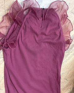 Chic Purple Bodycon Dress