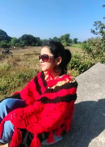 Handmade Crochet Poncho, Made By Me