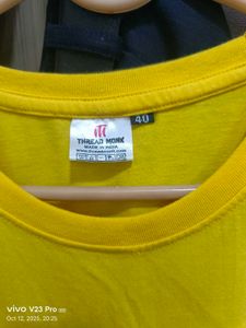 Yellow Graphic T-shirt