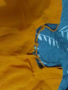 Embroidered saare with blouse