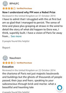 The Search Warrant - Novel by Nobel winner Patrick Modiano and The Heart of the Matter by Graham Green