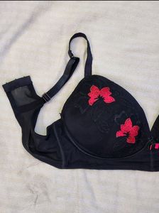 Padded Black Bra