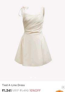 Brand New (Savana) Tied A-line Dress