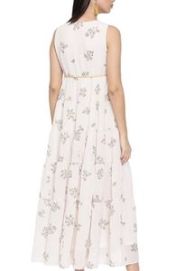 Floral Tiered Sleeveless Dress