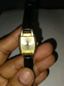 Elegant Gold &amp; Black Watch