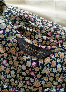 Floral Black Dress