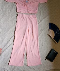 Trendy Co-ord Set | Size M | Light Pink