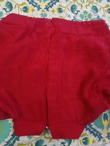 Elegant Red Saree ready to wear