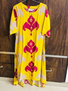 Kurta For Women Yellow Westside
