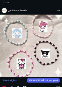 Sanrio Beaded Rings