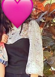 Its A Beautiful Floral Cord Set Top