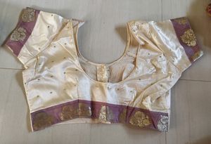 Beautiful Saree With Stiched Blouse