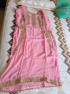 Pure Georgette Sharara Suit